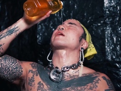 YOSHIKAWASAKIXXX – Asian Yoshi Kawasaki Drinks His Own Pee